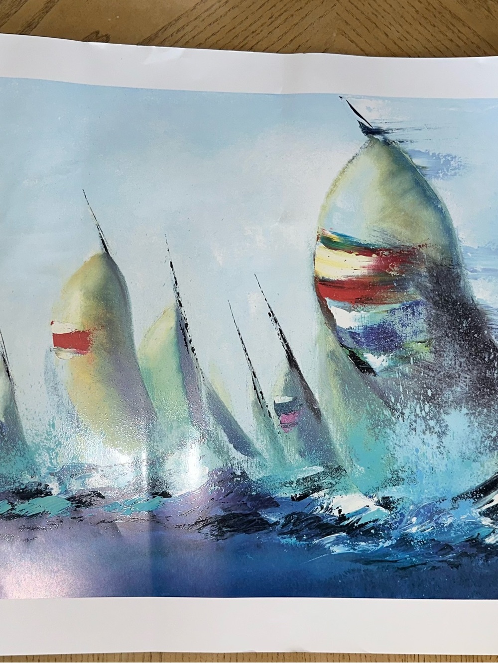 July Sails Artwork